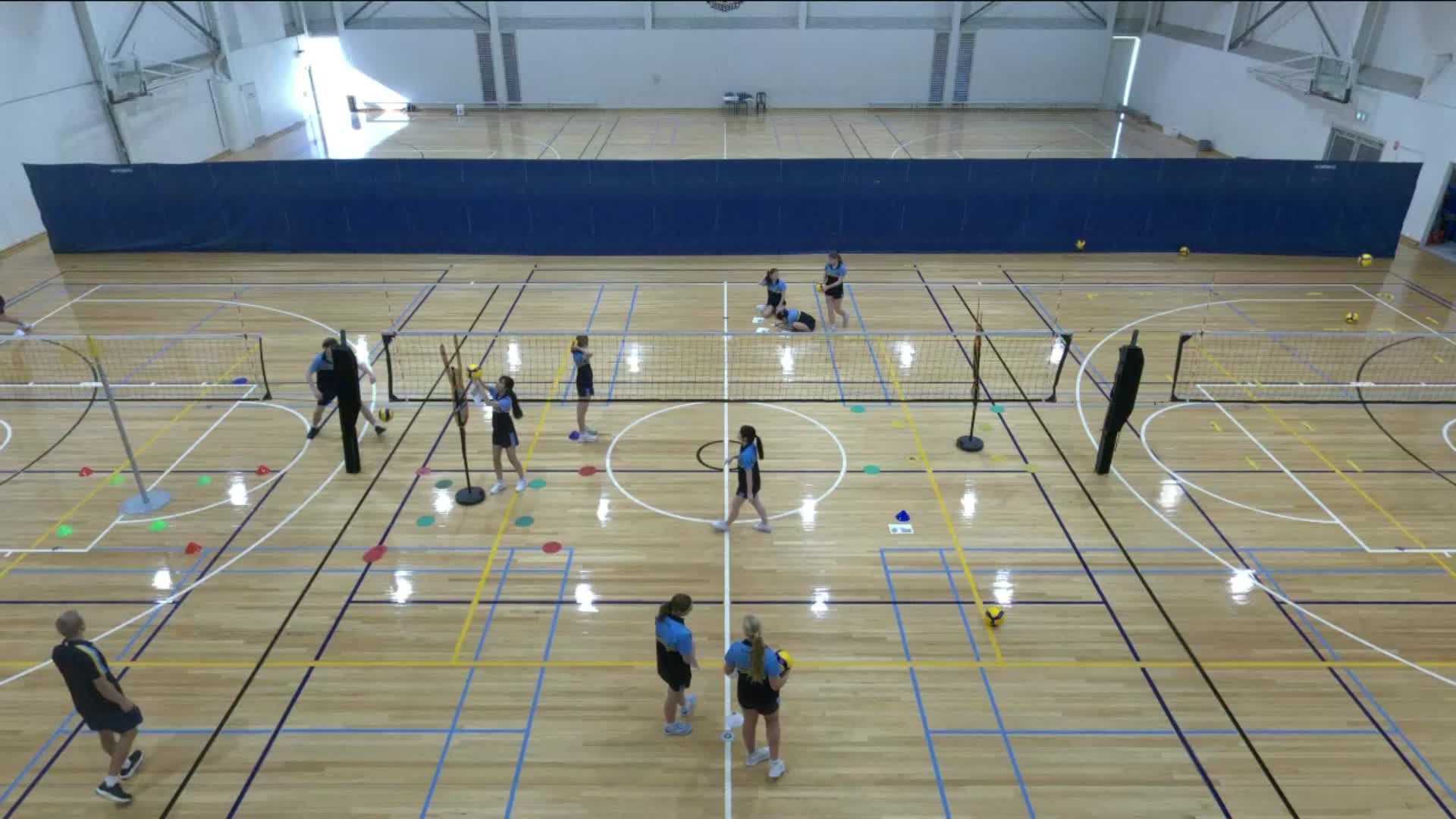 Heatley 10PE Volleyball Pre-Testing 9/2 - Archie Schulz highlights - Hudl