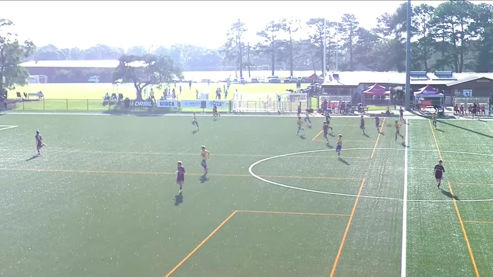 Macarthur Rams FC vs Dulwich Hill FC - Xavier Thompson highlights - Hudl